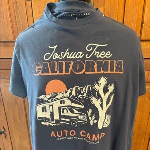 Blue Joshua Tree Graphic T-Shirt